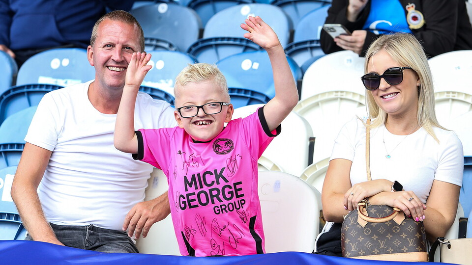 Posh Fans at Portsmouth