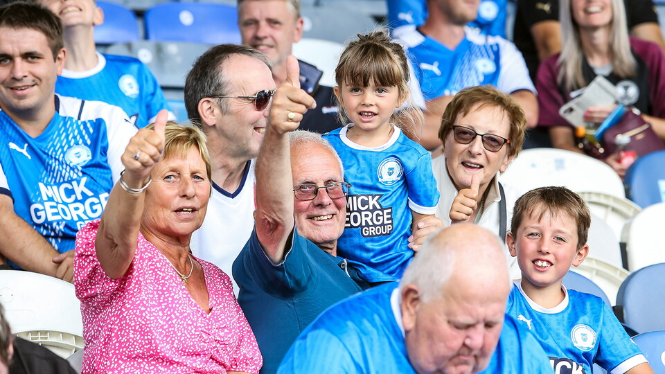 Posh Fans at Portsmouth