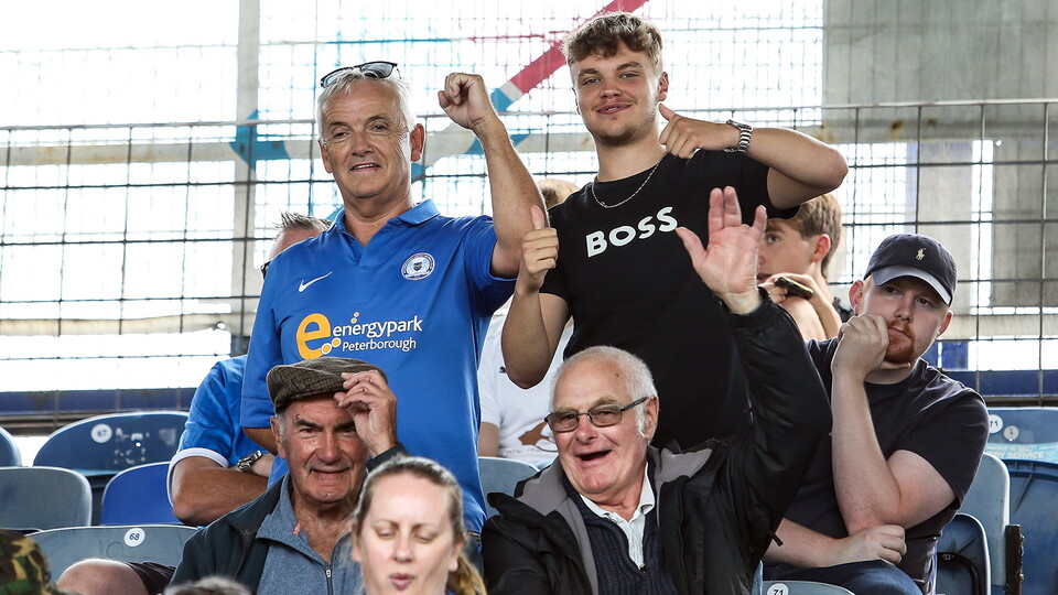 Posh Fans at Portsmouth