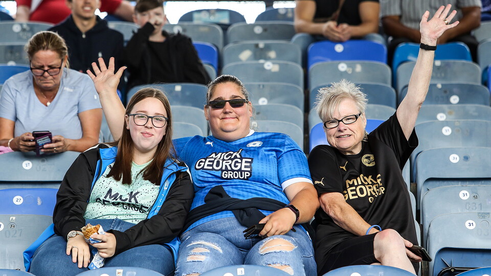 Posh Fans at Portsmouth
