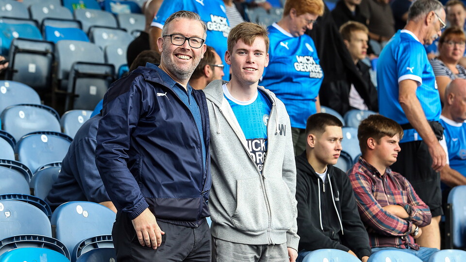 Posh Fans at Portsmouth