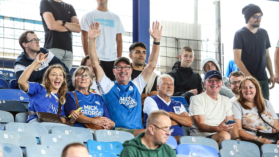 Posh Fans at Portsmouth