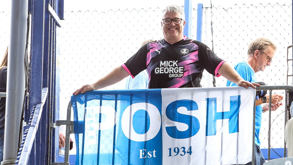 Posh Fans at Portsmouth