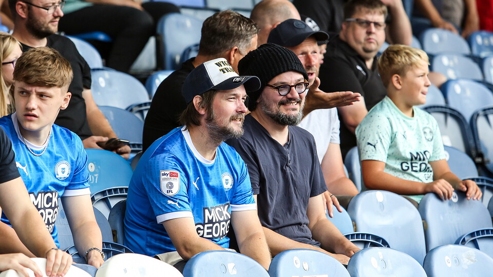 Posh Fans at Portsmouth
