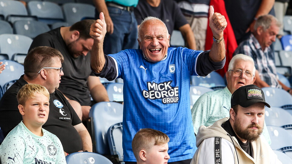 Posh Fans at Portsmouth