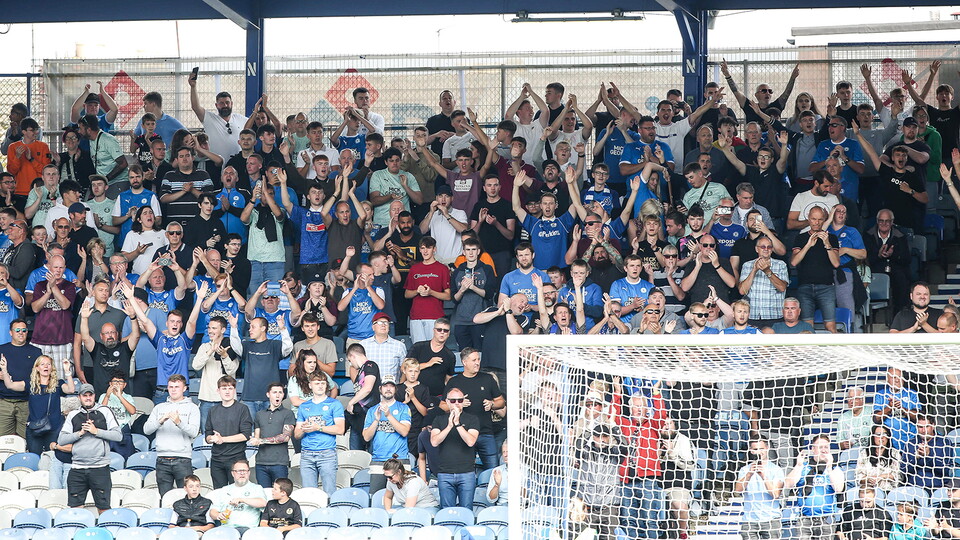 Posh Fans at Portsmouth