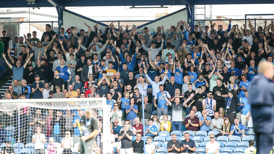 Posh Fans at Portsmouth