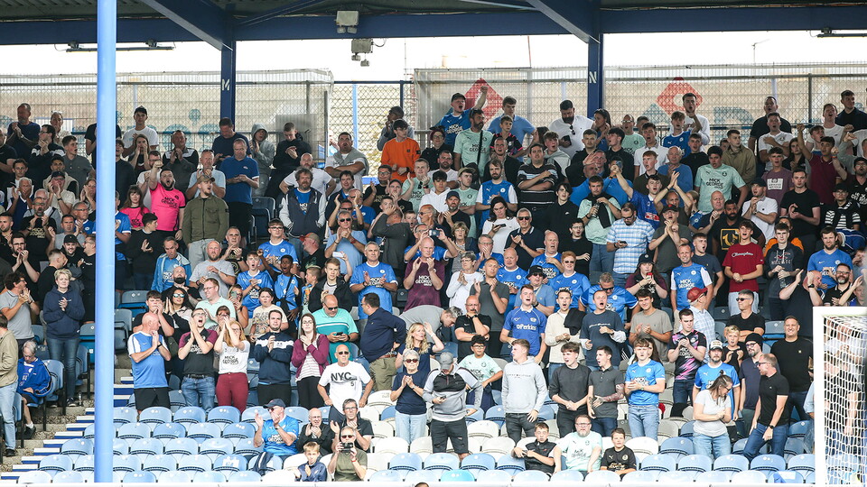 Posh Fans at Portsmouth