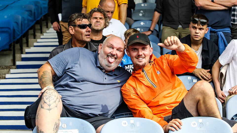 Posh Fans at Portsmouth