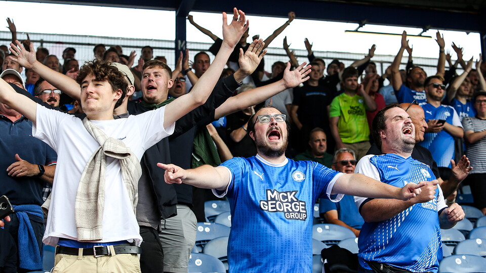 Posh Fans at Portsmouth