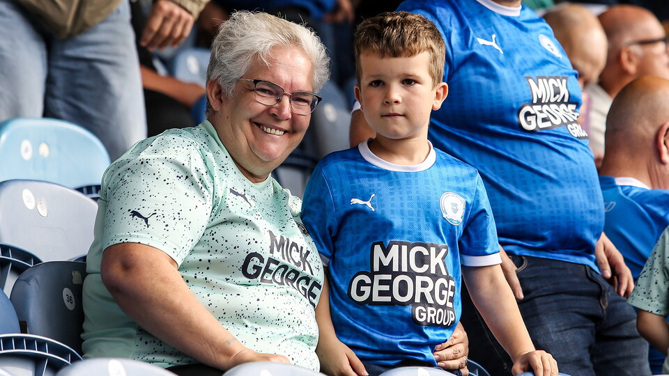 Posh Fans at Portsmouth