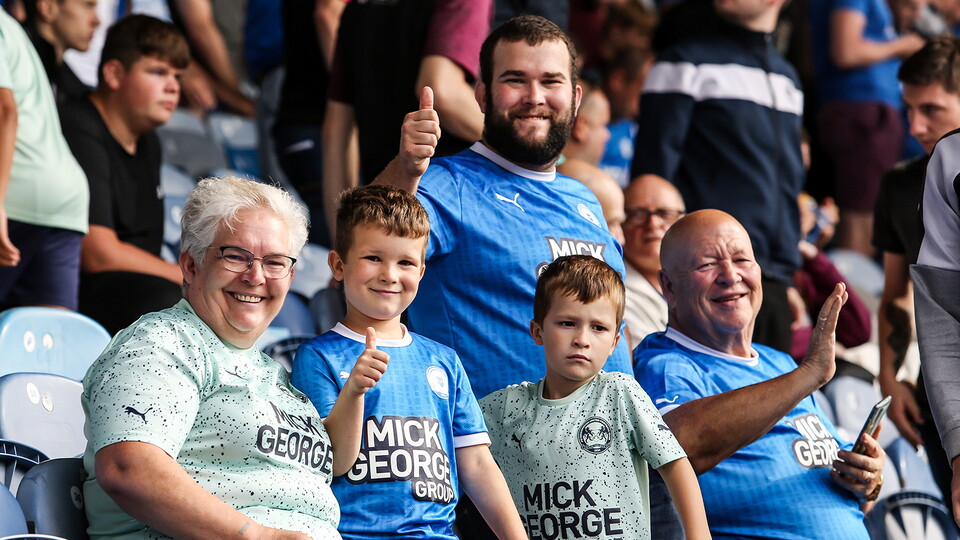 Posh Fans at Portsmouth