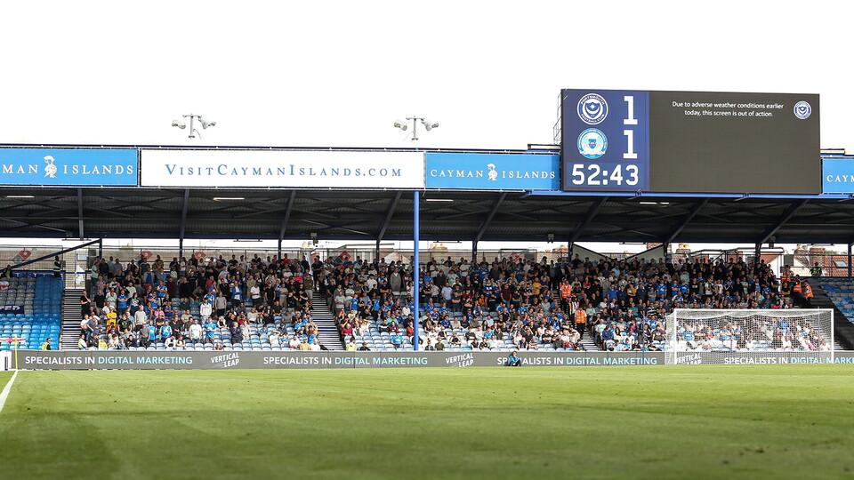 Posh Fans at Portsmouth