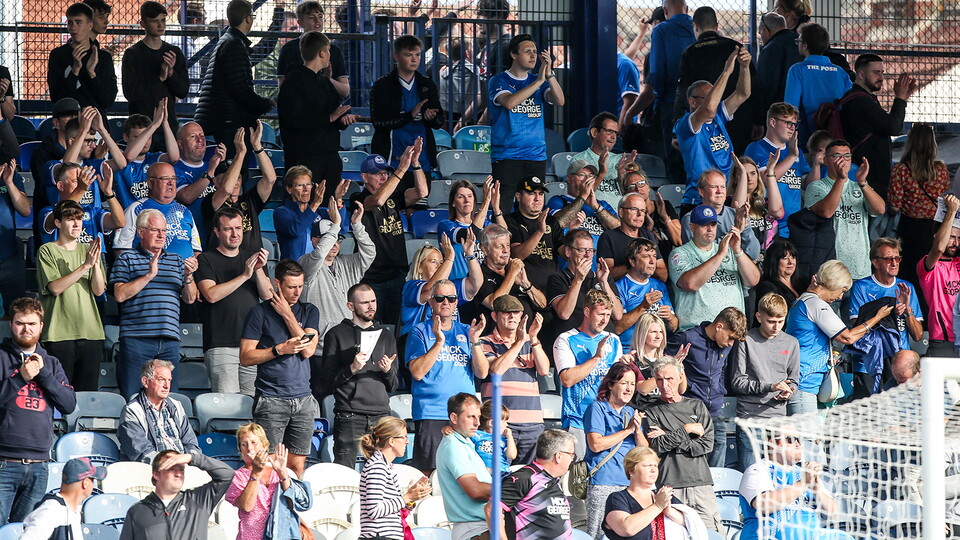 Posh Fans at Portsmouth