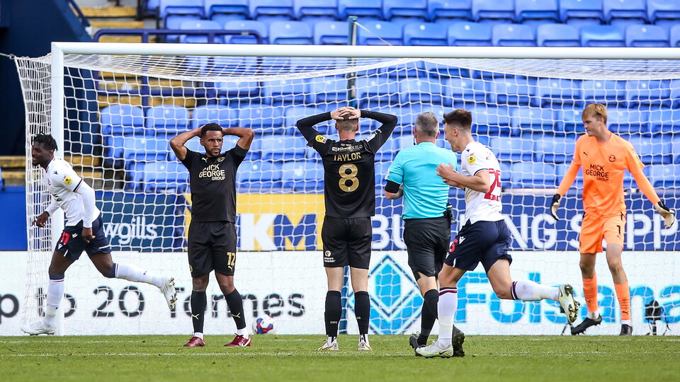 Bolton Wanderers v Posh