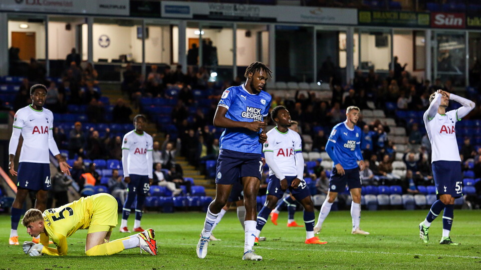 Posh v Tottenham Hotspur U21s