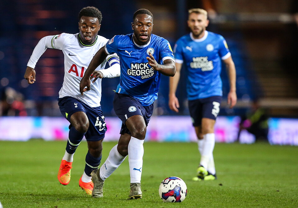 Posh v Tottenham Hotspur U21s