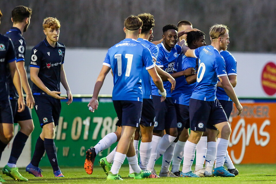 Posh U21s v Blackburn Rovers U21s