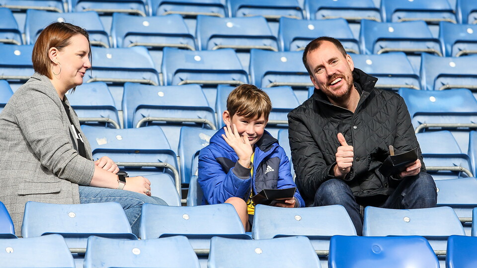 Posh Fans at Oxford United