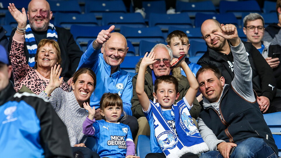 Posh Fans at Oxford United
