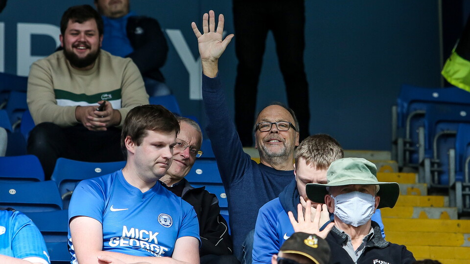 Posh Fans at Oxford United
