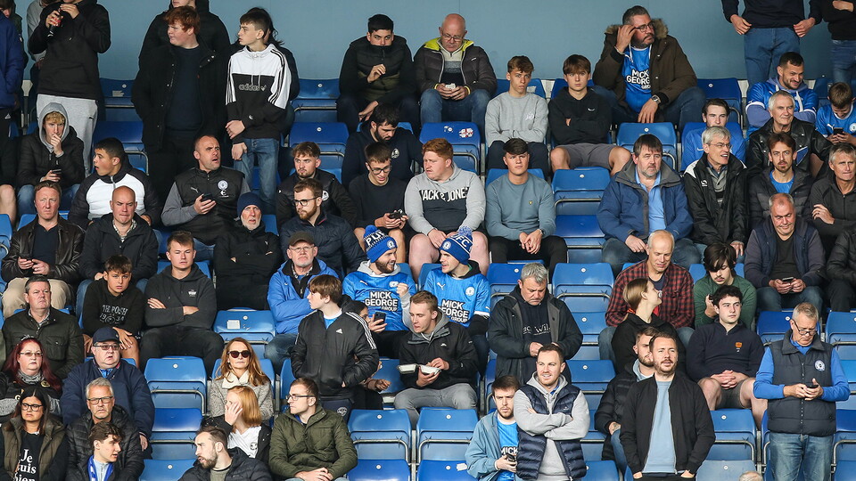Posh Fans at Oxford United