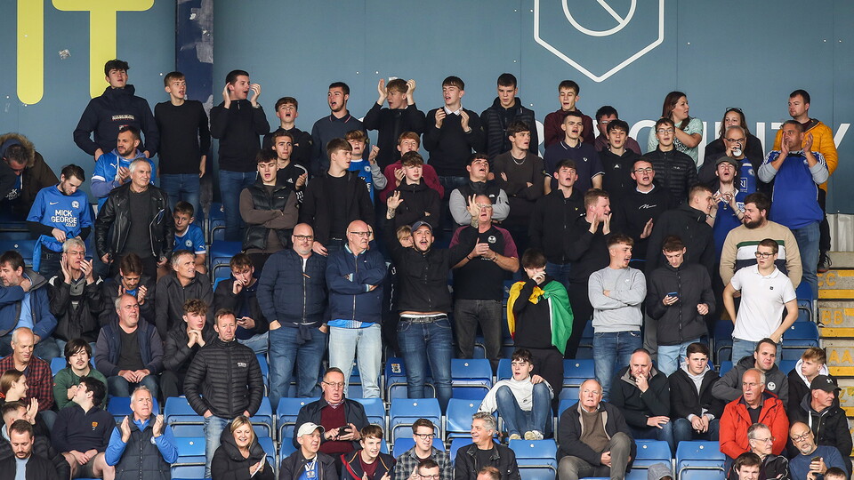 Posh Fans at Oxford United