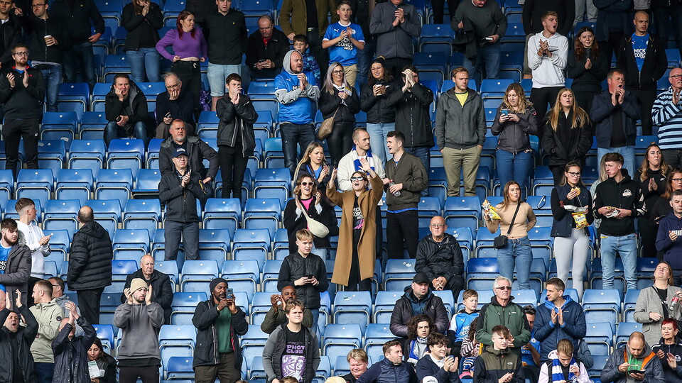 Posh Fans at Oxford United
