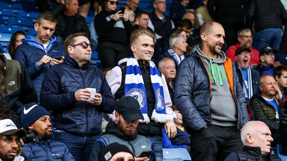 Posh Fans at Oxford United