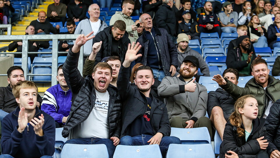 Posh Fans at Oxford United
