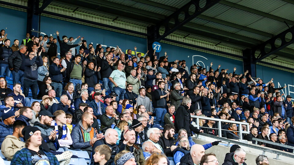 Posh Fans at Oxford United