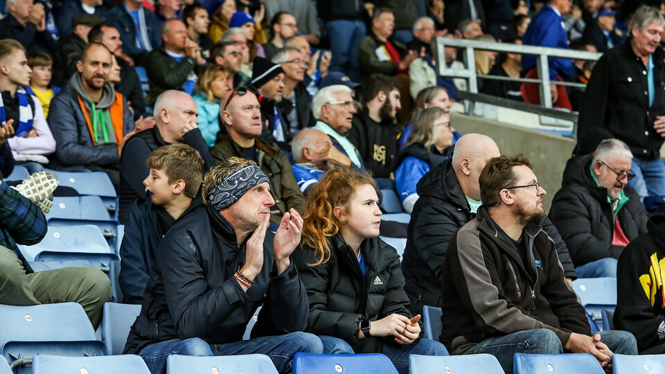Posh Fans at Oxford United