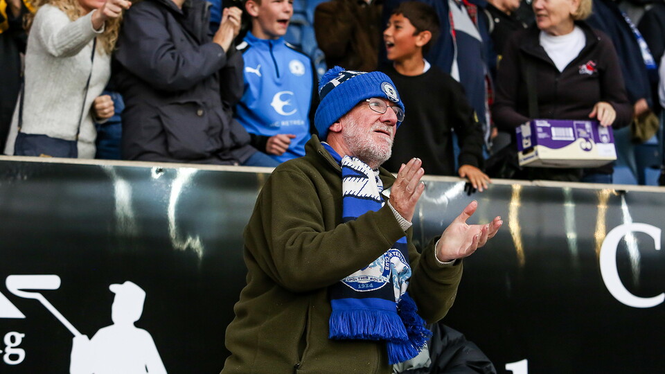 Posh Fans at Oxford United