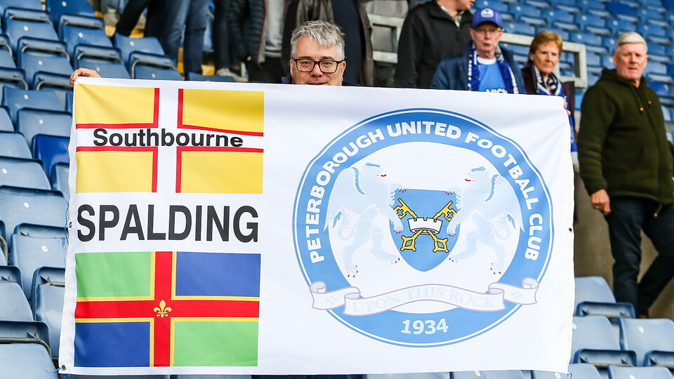 Posh Fans at Oxford United