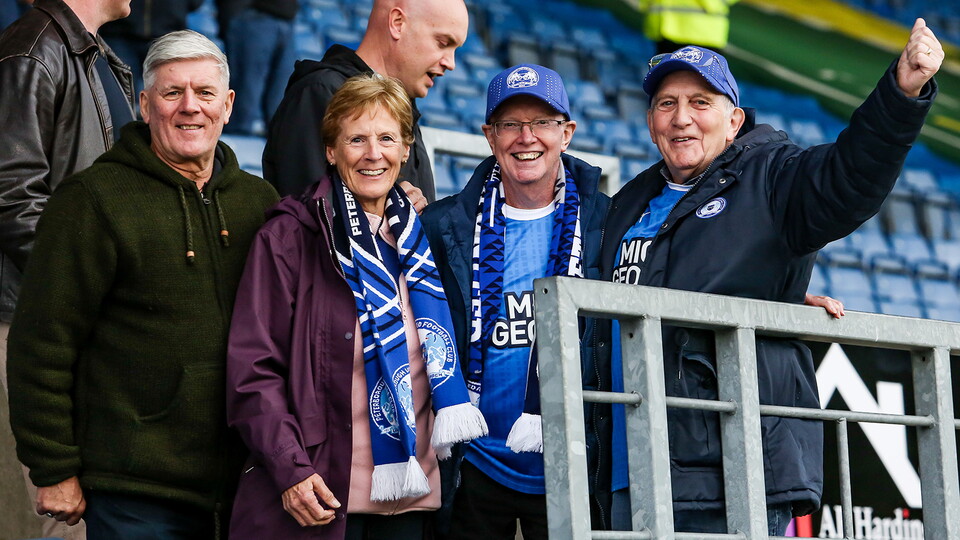 Posh Fans at Oxford United
