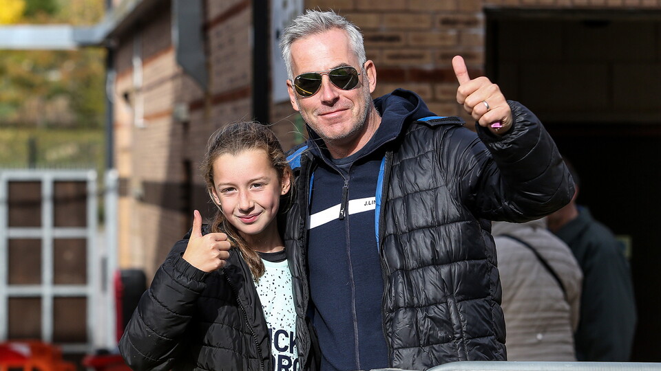 Posh Fans at Wycombe Wanderers