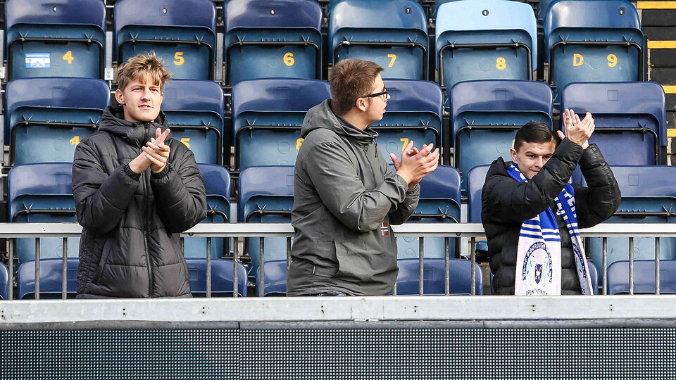 Posh Fans at Wycombe Wanderers