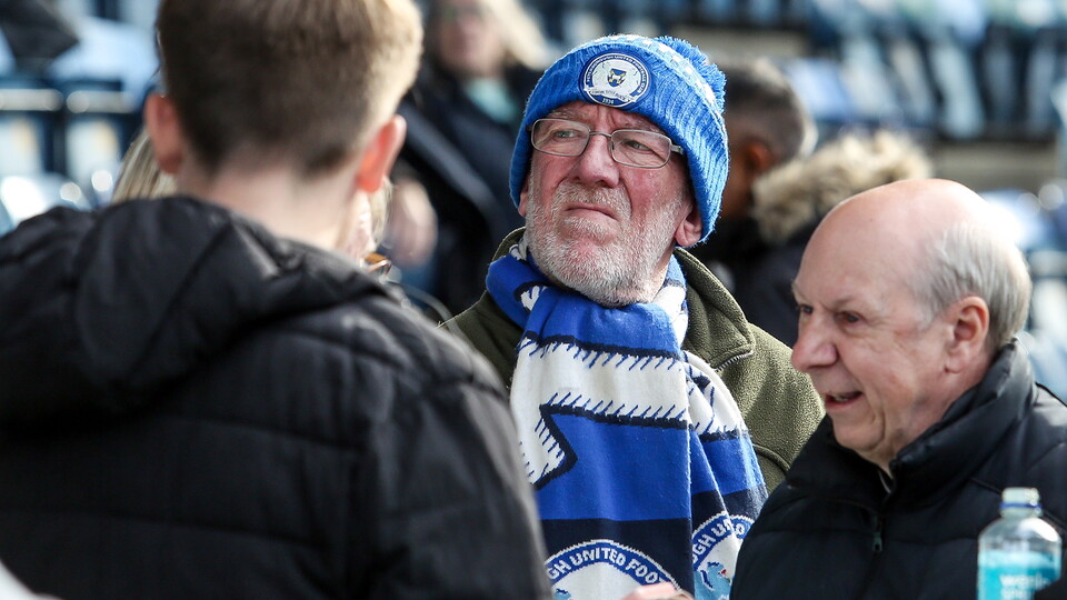 Posh Fans at Wycombe Wanderers