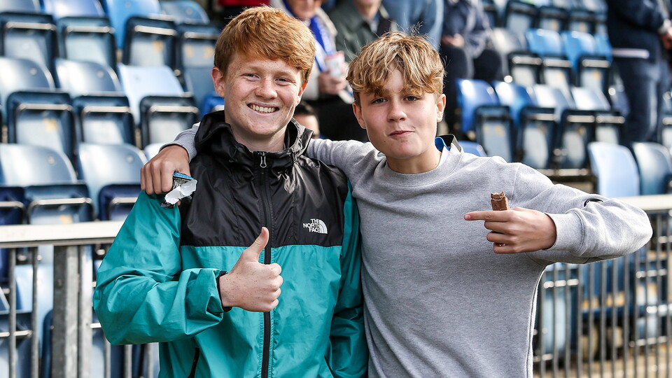 Posh Fans at Wycombe Wanderers