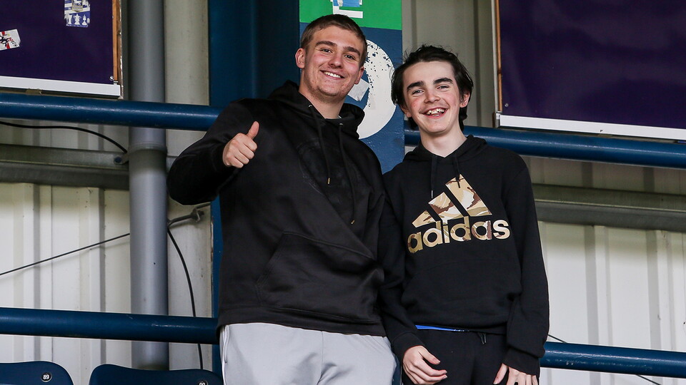 Posh Fans at Wycombe Wanderers