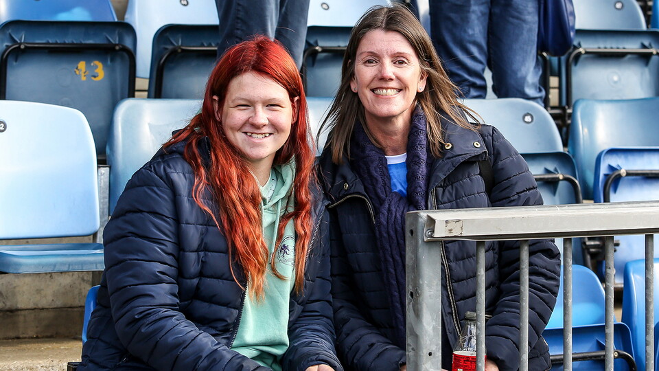 Posh Fans at Wycombe Wanderers