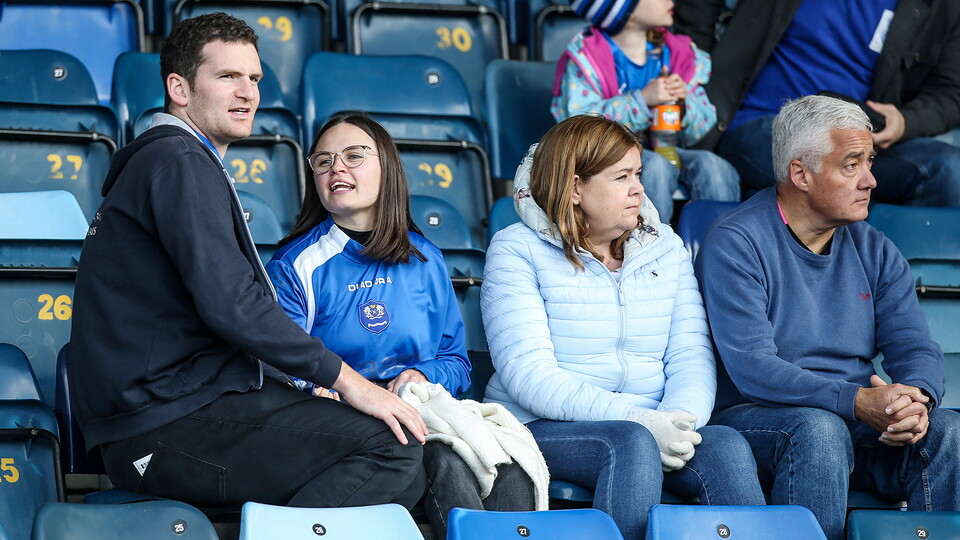 Posh Fans at Wycombe Wanderers