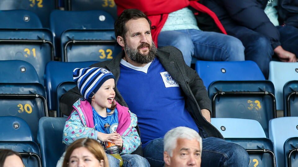 Posh Fans at Wycombe Wanderers