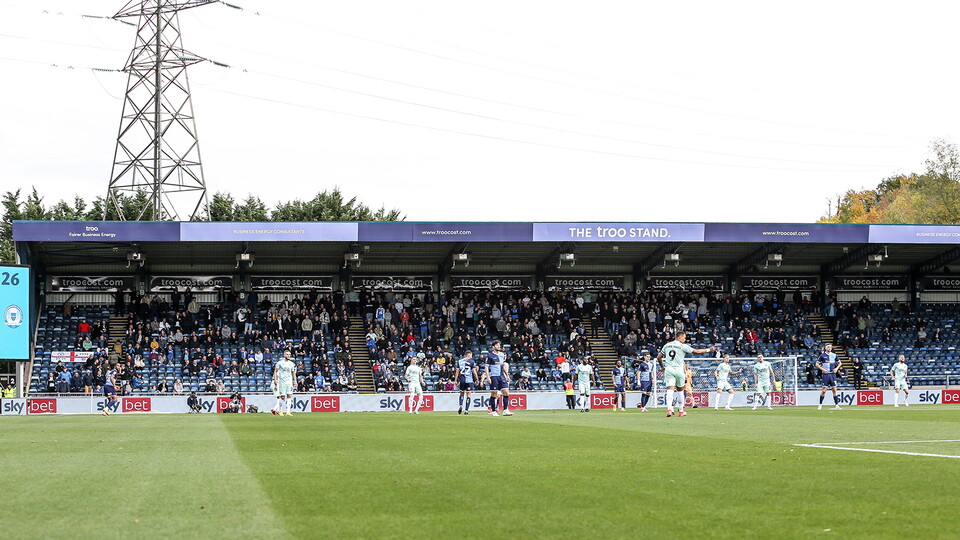 Posh Fans at Wycombe Wanderers