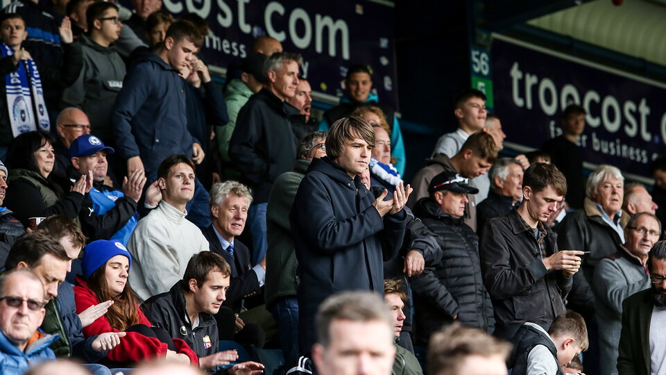Posh Fans at Wycombe Wanderers