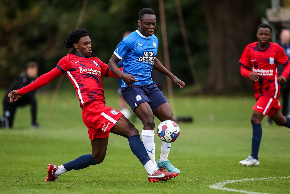 Posh U21s v Birmingham City U21s