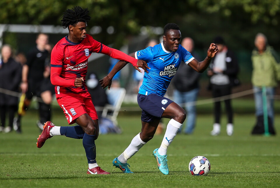 Posh U21s v Birmingham City U21s