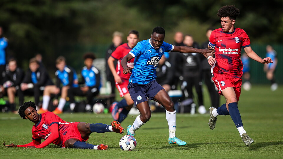 Posh U21s v Birmingham City U21s