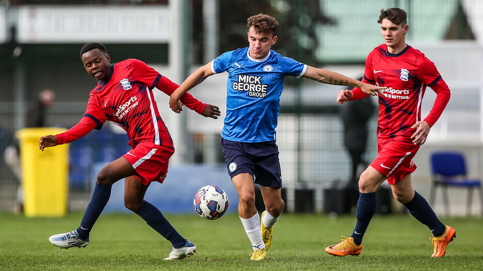 Posh U21s v Birmingham City U21s