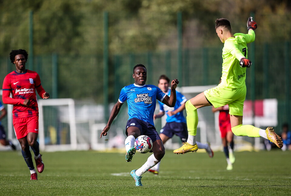 Posh U21s v Birmingham City U21s